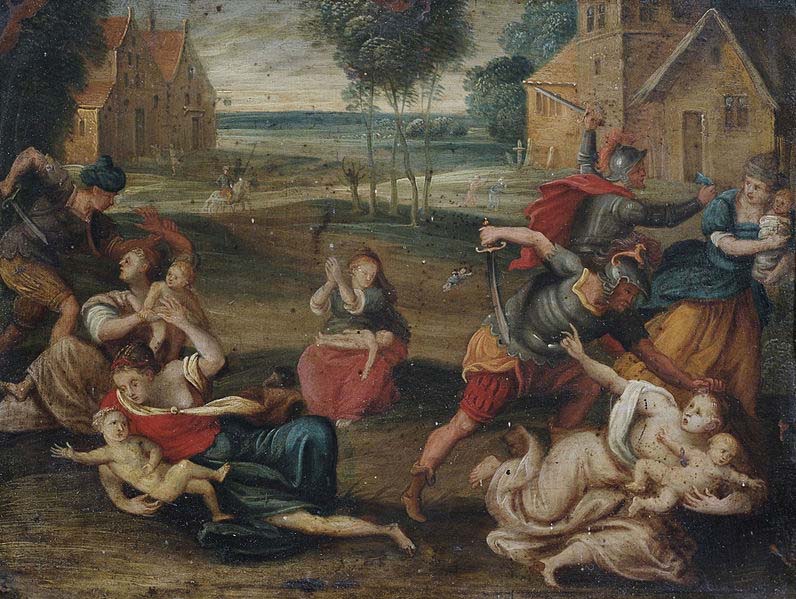 Frans Francken II Der Bethlehemitische Kindermord.